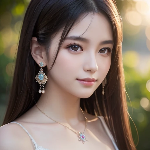 ​masterpiece, top-quality, 8K, absurderes, a beauty girl, kawaii, outdoor,(half body:1.2), (fullnude:1.5), wearing pasmina hijab, (dark brown long hair),nice body, No makeup, bukkake, Near and far law, depth of fields, A hyper-realistic, hight resolution, a picture, foco nítido, nffsw, face lights, 动态照明, Highest detail, sit on the floor, earrings, necklaces,Extreme details、ultra-detailliert、detaile、authentic skin、delicated facial features、Easy Negative