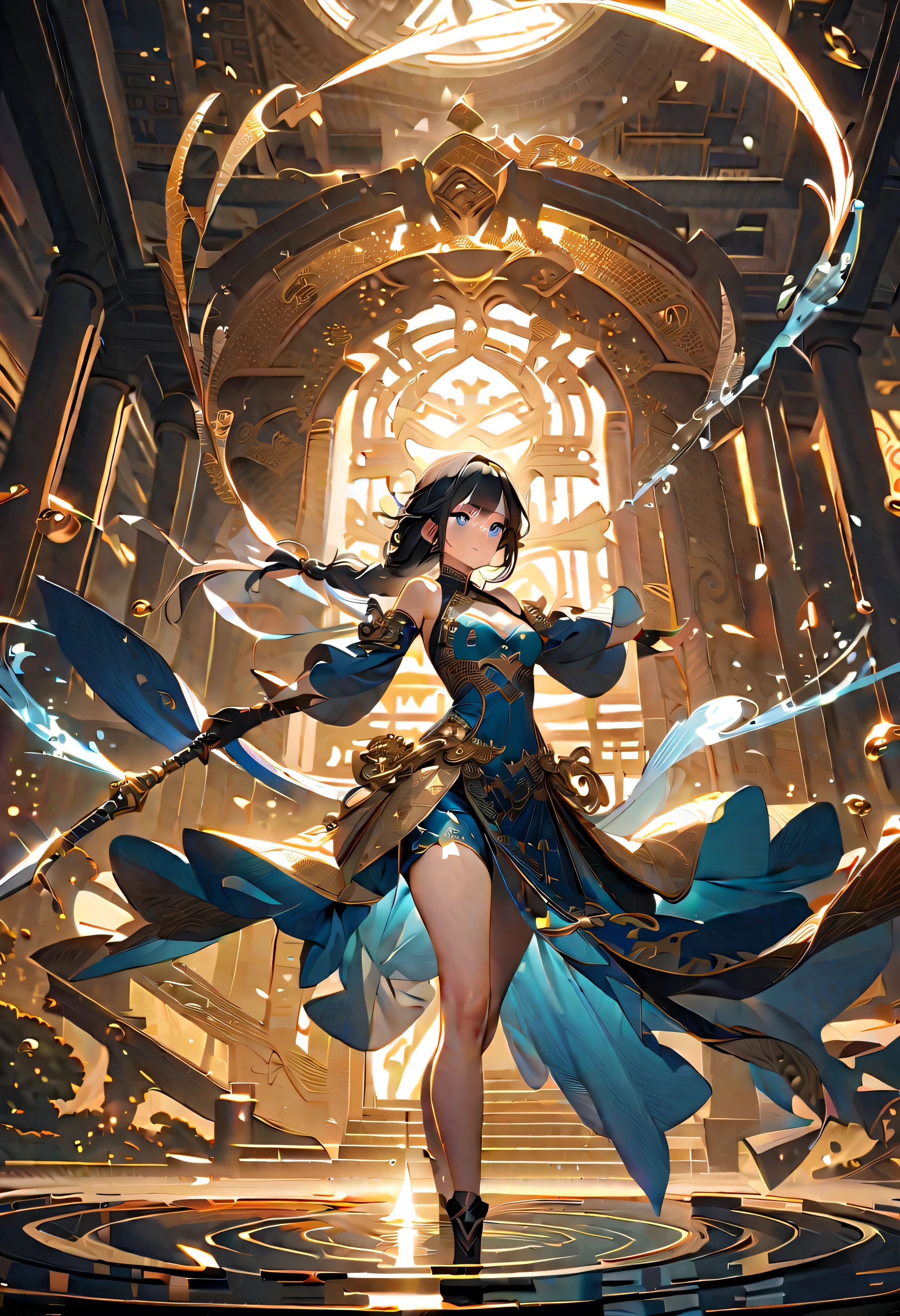Best quality, masterpiece, big boobs, (large breasts), detailed skin texture, detailed cloth texture, detailed face, super detail, 8k, intricate detail, 1girl, blue purple hair, pretty lips, short hair