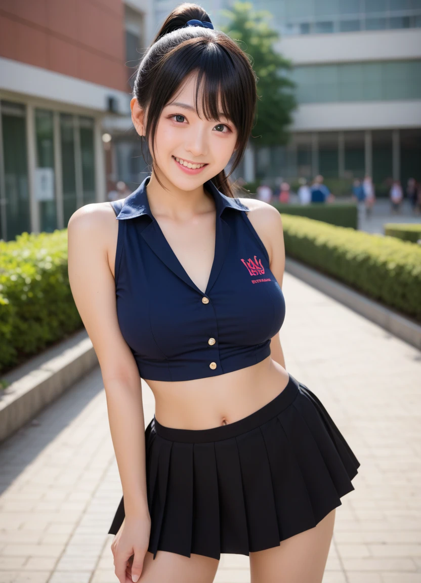 smile,Bondage,Bunny girl,choker,((Highest quality、8K、masterpiece:1.3))、Sharp focus:1.2、(Layered Cut、 outside:1.2),Beautiful woman with perfect figure:1.4、Slim Abs:1.2、Wet body:1.5、Highly detailed face and skin texture、Detailed eyes、double eyelid,Very Short Hair,(Clatter toes)、((fold your hands behind your back))、(grass:1.3),13 years old、(((Large Breasts:1.2)))