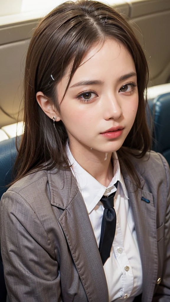 8K,Best Quality, masutepiece, ultra-detailliert, 超A high resolution, Photorealistic, Raw photo, absurderes, absolutely resolution, 1girl in, Looking at Viewer,a Japanese young pretty woman, hyper cute face, Glamorous figure, Huge breasts,Long bob hair,Smile,(School uniform:1.3),Detailed eyes, (She walks through the crowded streets at night:1.1),Glossy lips, Double eyelids in both eyes, Natural makeup, Glossy smooth light brown long bob hair, asymmetrical bangs, Shiny skin, central image, High resolution, high detailing, detailed hairstyle, Detailed face, spectacular movie lighting, Octane Rendering, Vibrant, Hyper realistic, Perfect limbs, Perfect Anatomy