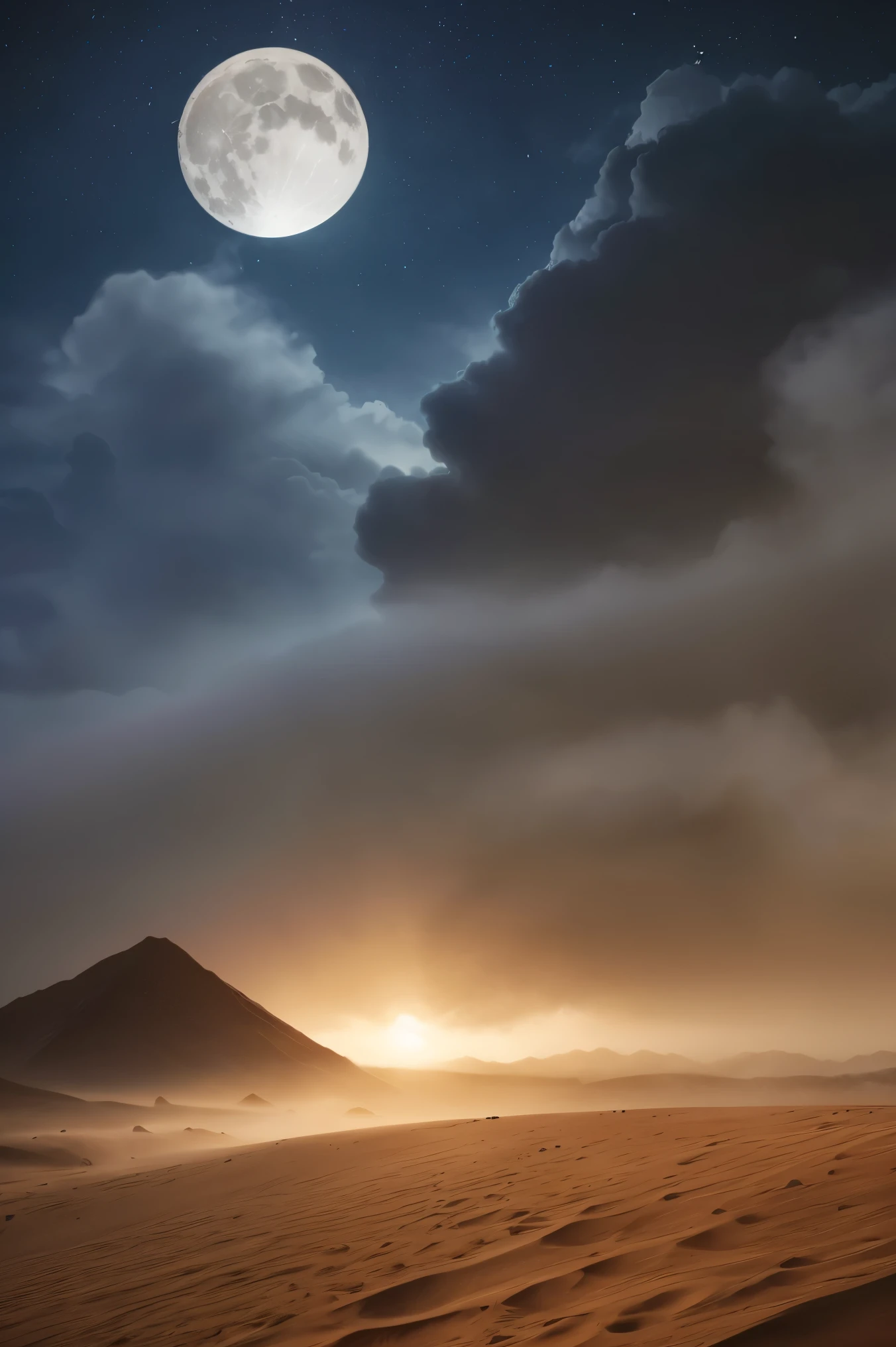highdefinition images, カーブライト, アイボリーとレッドのクリエイティブなスプレーペイント, Shine, ディストピア・スリラー, Dramatic Half Moon Night, Dramatic Valley Shadows Under the Mountain, Cloudy Sandstorm Night, a lot of spheals, Masterpiece, high details, award winning, best quality, UHD, highres