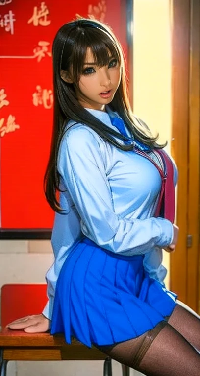    A blue Asian woman in a strict uniform in a white uniform poses on a bench,     japanese schoolgirl uniform   ,  Japanese School Uniform,  Japanese School Uniformを着ている,      the principal is wearing a uniform      , 超  Comics about high school girls    , a hyper  Comics about high school girls    ,  Strict uniform-clad   , Puella Magi uniform   ,    girl in uniform   ,  Comics about high school girls    , Seifuku,      realistic young gravure idol    
