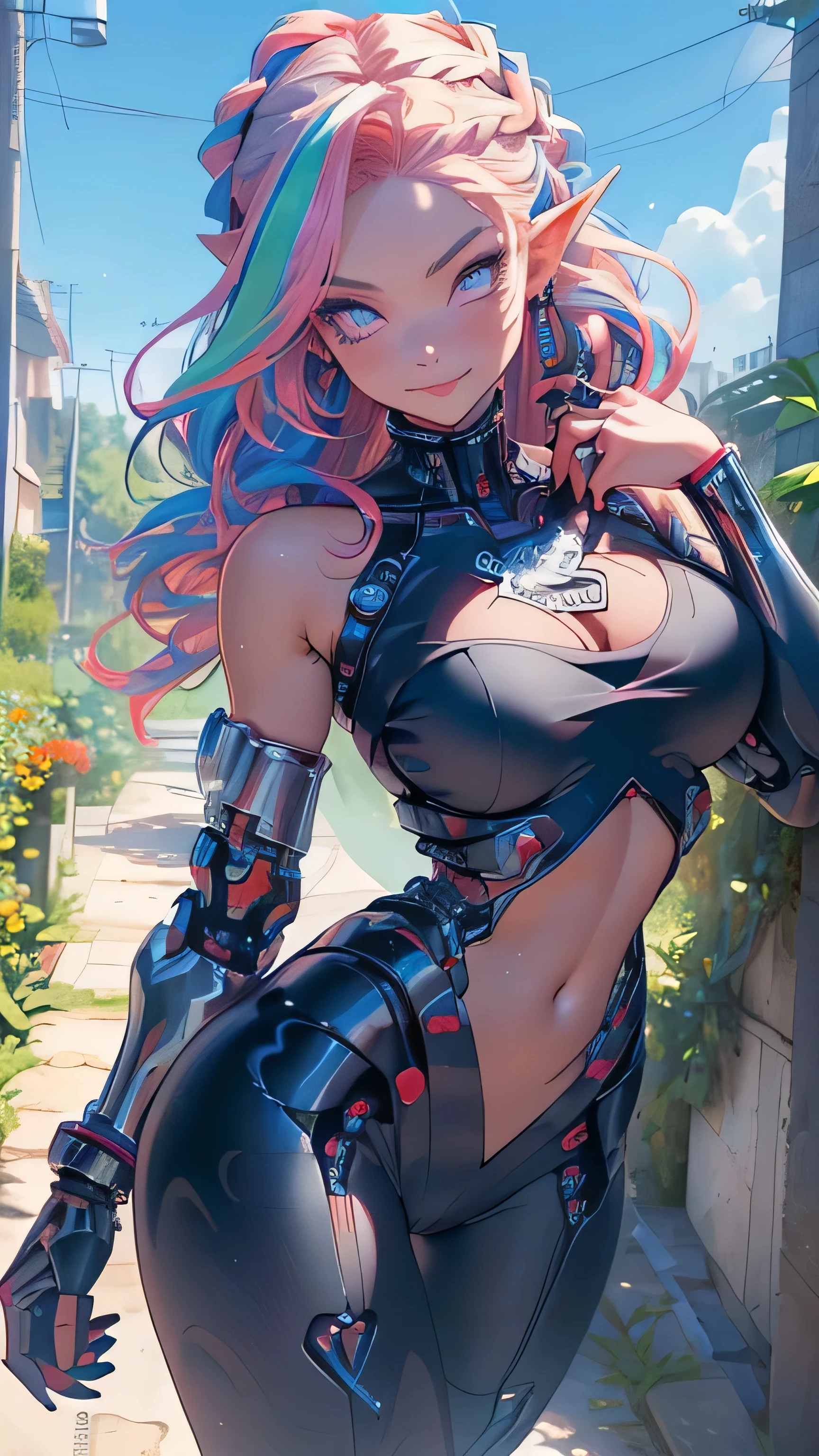 (calidad)), ((obra maestra)), Resultados recomendados、pezones hinchados、(see through:1.5)、endereza tu espalda、abdominal muscles、busto enorme、angle to floor:1.2、low camera angle、Crotch hair loss.，Hatsune Miku，El mejor, obra maestra, high resolution, El mejor Quality, Ultra High Definition, super details, Obras premiadas, 16k,  hermosa chica, pelo de color, Esquinas colgantes, piel blanca, (Little), (delgado), pendientes, (anillo en el cuello), (Guantes cortos tan cortos como la mitad de la palma de la mano), (ciberpunk:2.1), (Fondo ciudad Tokio ciberpunk:1.4),( pose vaquero) 