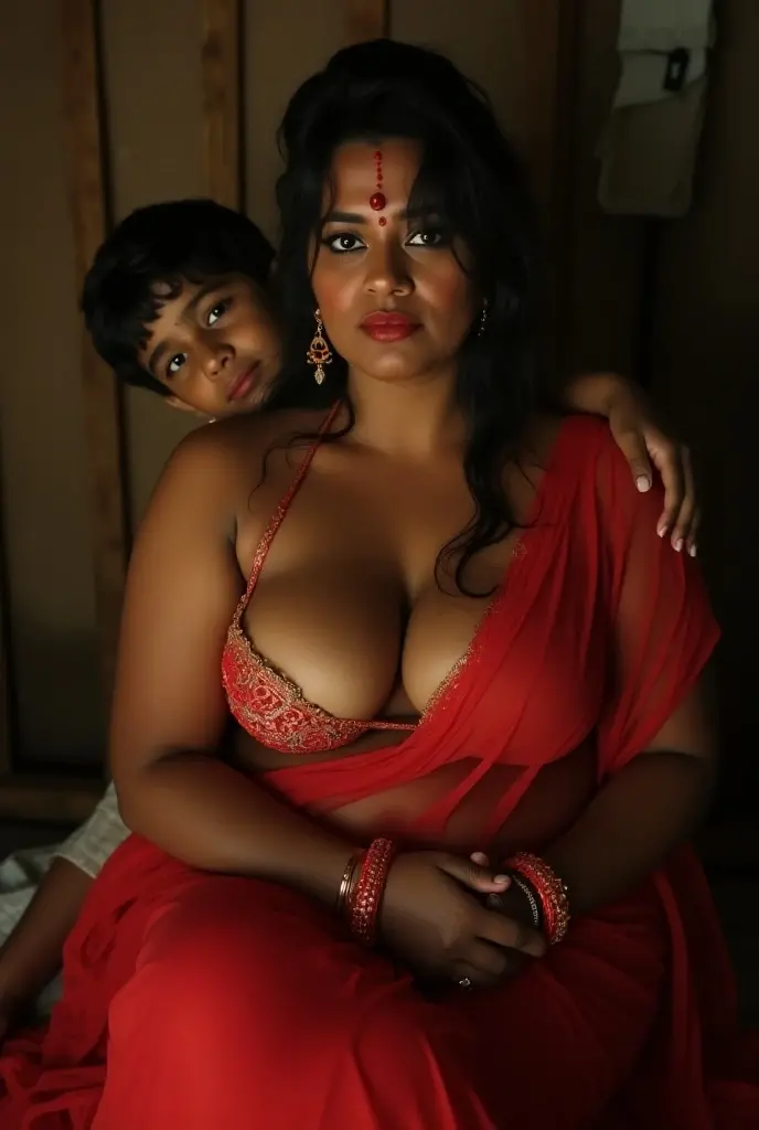 Realistic photo of interacial couple,a beautiful young white skin indian woman Full body nude and a muscular black full naked man with his big black cock, nude photoshoot in a studio, realistic photo, white background,((Indian white skin girl wearing jewellery, bindi, bangles, fully naked show big breasts and hairy pussy, she is very happy, she is trying hide her nudity through 90 %transparent green dupatta,see through dupatta sexy boobs)). very realistic image, detailed image, High quality high detail,8k