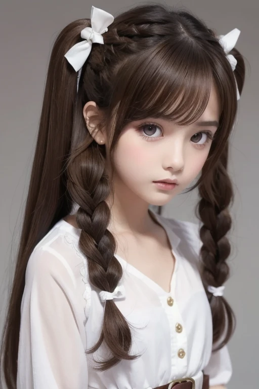 detailed face, cute face,brown eye, ((sfw: 1.4)), (sfw,She is wearing a long white embroidered skirt, a red blouse with lace, a white apron tied around her waist, blue socks, and brown leather shoes.A blue scarf is on her head. Yes, her accessories include necklaces, earrings, and bracelets. 1 Girl)), Ultra High Resolution, (Realistic: 1.4), RAW Photo, Best Quality, (Photorealistic Stick), Focus, Soft Light, (()), ((Japanese)), (( (young face))), (surface), (depth of field), masterpiece, (realistic), woman, bangs, ((1 girl))