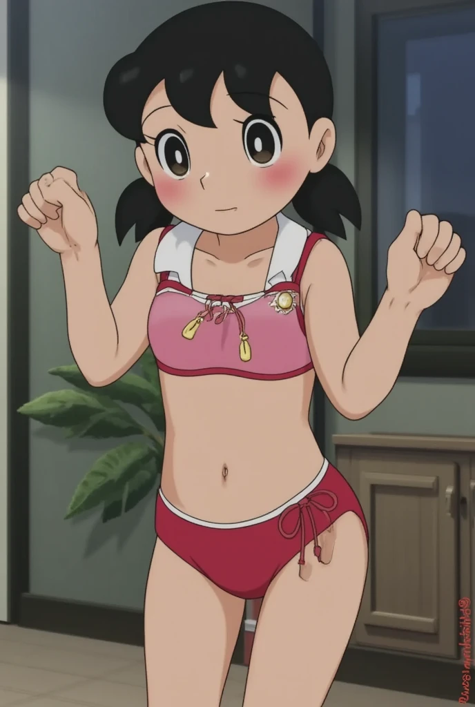 MINAMOTO SHIZUKA (doraemon), Bella, medium breasts, medium ass, thick thighs, oral sex