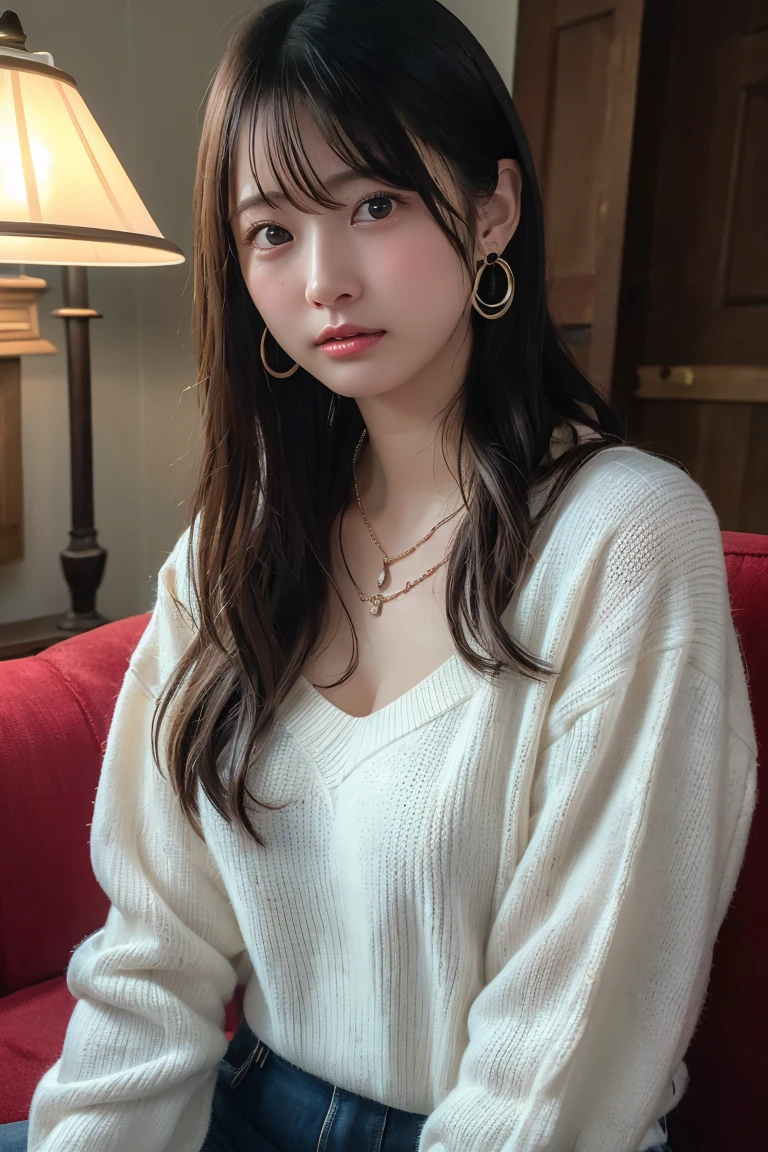 ((of the highest quality)),((masutepiece)),((Very beautiful)), unique light and shadow, One girl, hair messy, Realistic skin texture, ancient royal palace, monarch&#39;s chair, Feminine pose