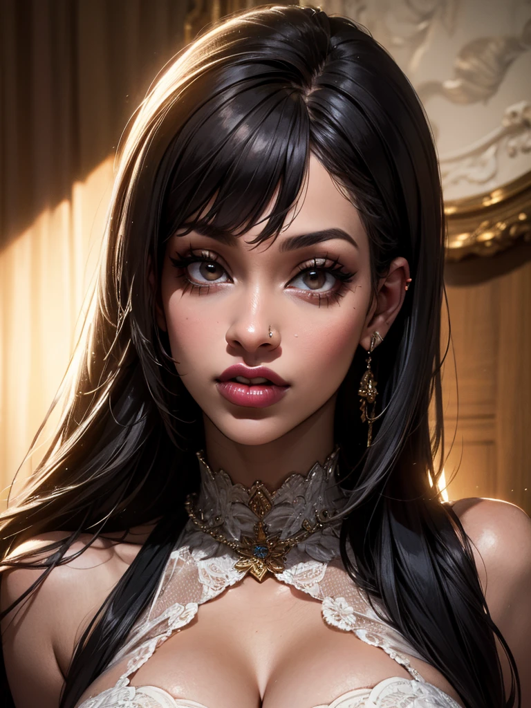  hyperrealistic close-up photo of Cardi B, masterpiece&#39;,  Better quality, ( photorealistic :1.4), the whole body, ( London-style clothes :1.1), black curly hair, posing near &#39; a table in a pub , daylight,  neon lights,  cinematic light ,  beautiful woman, thin,  big boobs,  perfect body,  detailed face,  slut's face ,  looking directly at the camera ,  photo taken from afar 