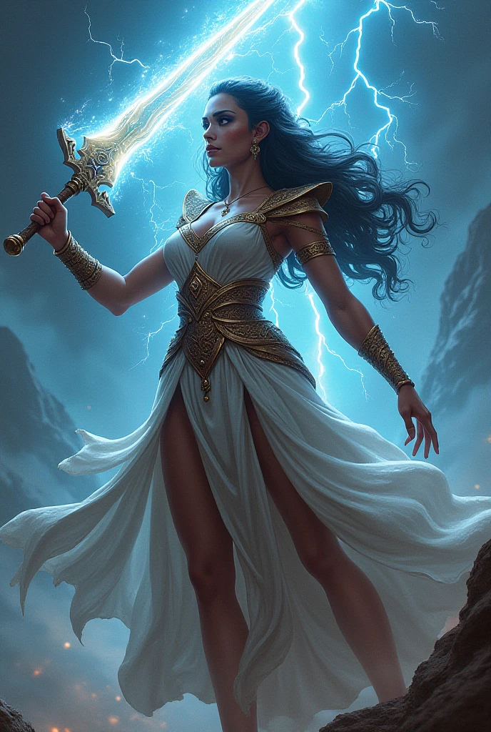 (((full body photo))) , cinematic Design of a beautiful Greek priestess of Olympus awarded and highly detailed, embellished with golden armor style silver details, antique creative, fashion ideas, with rays wrapped around the body, artistic details, maximum design, academy winning cinematic image, incredibly beautiful and cute face, Rachel Cooke smile, Instagram, Soft box light on both sides,  low saturation, glass hour, wide hips, blue eyes long white hair, superior photographic quality, realistic photo sony alpha 8, low saturation image, super quality, 8k, hot background, smoky and hazy fantasy, moritz Cornelis Escher spheres, releasing flames and lightning, by the hands, ultra art deco style, carbon, science fiction, symmetry, depth of field, intricate,  elegant, highly detailed, hyper-detailed face, digital painting, professional sinister concept art, sharp focus, illustration as imagined by Greg Rutkowski and Borris Vallejo and stylized by Jean-Baptiste Monge, Pink, Comic style, Perfect anatomy, Centered, Approaching perfection, Dynamic, Highly detailed, Artstation, Conceptual art, Smooth, Sharp focus, Illustration, Griffiths and wadim kashin meat art, Trends in Artstation,  Sharp Focus , Studio Photo , Complex Details , Highly Detailed , By Greg Rutkowski