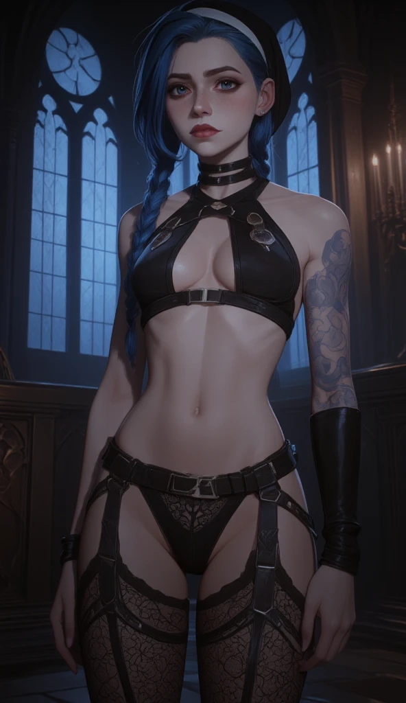 girl, sexy in transparent lingerie to 90% back, posing erotic hagachada a little, have many small details, the hair is black, with blue eyes, have perfect cinuta, perfect body, good buttocks, lingerie in thong or thread, you see your part well realistic, animated realistic, well done 8k, colors nitido