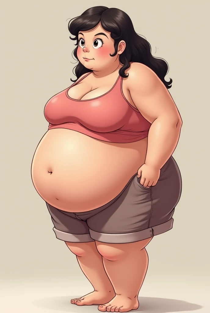 an overly obese togepi print naked girl