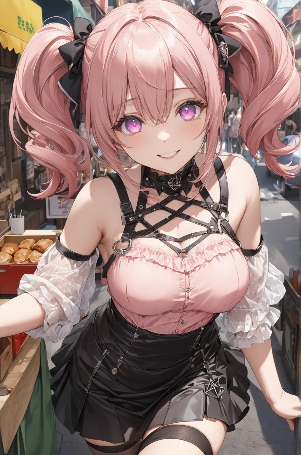 great masterpiece、hight resolution、1girl in、((Panchira))、Colossal tits