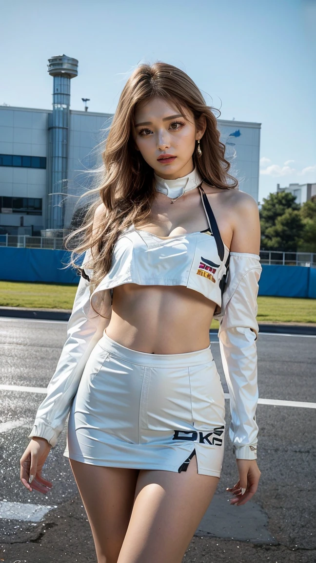 Realistic Rendering with Unreal Engine 5, Random Pause, (Behind the scenes of AV filming at the Motor Show venue:3.0)、(二人の老人男性がRace Queenの胸を触る :3.0)、Race Queen、Uniform with sponsor logo Red uniform、Earrings、 、Exquisite beauty、Beautiful Face, Tall and slender model, Huge , Oil,( length, Thin legs:1.5)、(Close-fitting car racing suit with sponsor logos:1.8),((Black metallic and white miniskirt lift with sponsor logo:1.3),(太ももまでのスポンサーロゴ入りRace Queenロングブーツ:4.0)Spread your legs、(太ももまでのRace Queenロングブーツ:4.0)、Spread your legs、wet and shiny body, Colorful Hair, (((Brown skin beauty))), (Shooting with multiple cameras:2.5)、(Behind the scenes of AV filming at the Motor Show venue:3.0)、(Surrounded by a lot of old people:3.0)、、Laughter、(Breastfeeding through clothing:1.1),( Are standing:1.8)、 line、(Behind the scenes of AV filming at the Motor Show venue1.1),(masterpiece, 最high quality:1.3) (Surreal:1.35) (Realistic:1.45) (Skin with attention to detail) high quality, Browsing Caution, (複数のpenis, Surrounded, 二人の老人男性がRace Queenの隣にAre standing :2.0) (Bukkake, how:1.5), Japanese Girls, 24-years-old, Expressive eyes, Perfect Face, (fix makeup) (lipstick:1.1) (eyeliner:1.1) mascara, eye shadow, (Black Hair), , break slender, Large Breasts, (Nipples:1.0) (perfect Nipples:1.0), (Dark Skin:1.4), (Oiled and shiny body:1.3), Spread your legs, (太ももまでのRace Queenロングブーツ:4.0)、break (girl covered in how:1.5) (excess how:1.3), (Blowjob and handjob, A girl shakes an old man'penis:1.3),Behind the scenes of AV filming at the Motor Show venue.(二人の老人男性が女性の隣にAre standing :1.8), (Ejaculation into the body:1.7)、(Behind the scenes of AV filming at the Motor Show venue:3.0)