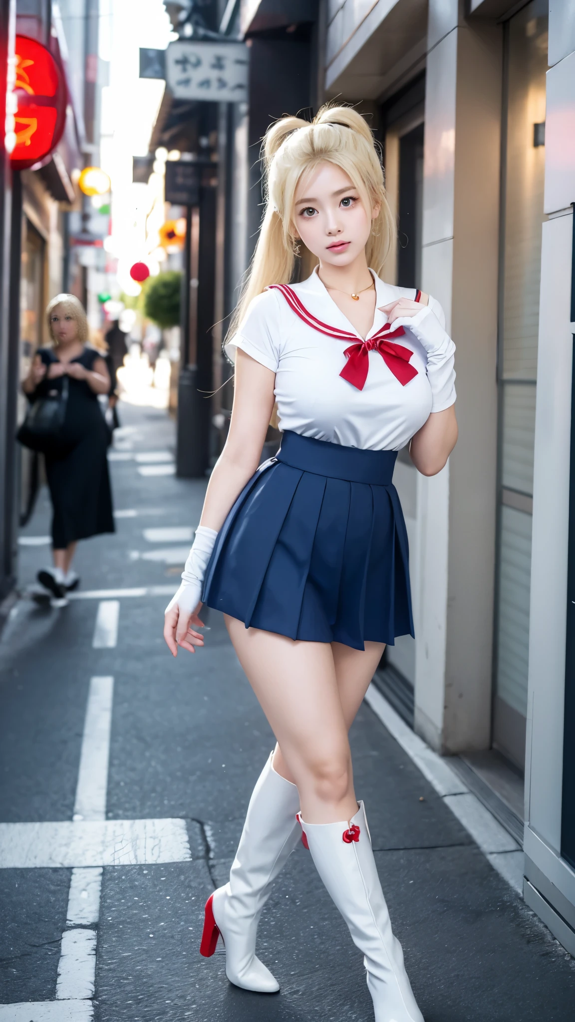 (Top Quality, 8k, 32k, Masterpiece, UHD: 1.3), Glamorous Japan Female Pictures, 1 Girl, (((Big: 1.9)), (Abs, Slender Figure, Perfect Body: 1.2), Medium Short Hair: 1.1, (Wet Swimsuit: 1.9), Pool, Ultra Detailed Face, Detailed Lips, Detailed Eyes, Double Eyelids, (((Beautiful Girl))),(Large Breasts) ),Gal,(((Beautiful girl))),(((Blue bikini)))),Beauty,((Colossal))),Big,emphasized,Smile,Seduction,Pool,
