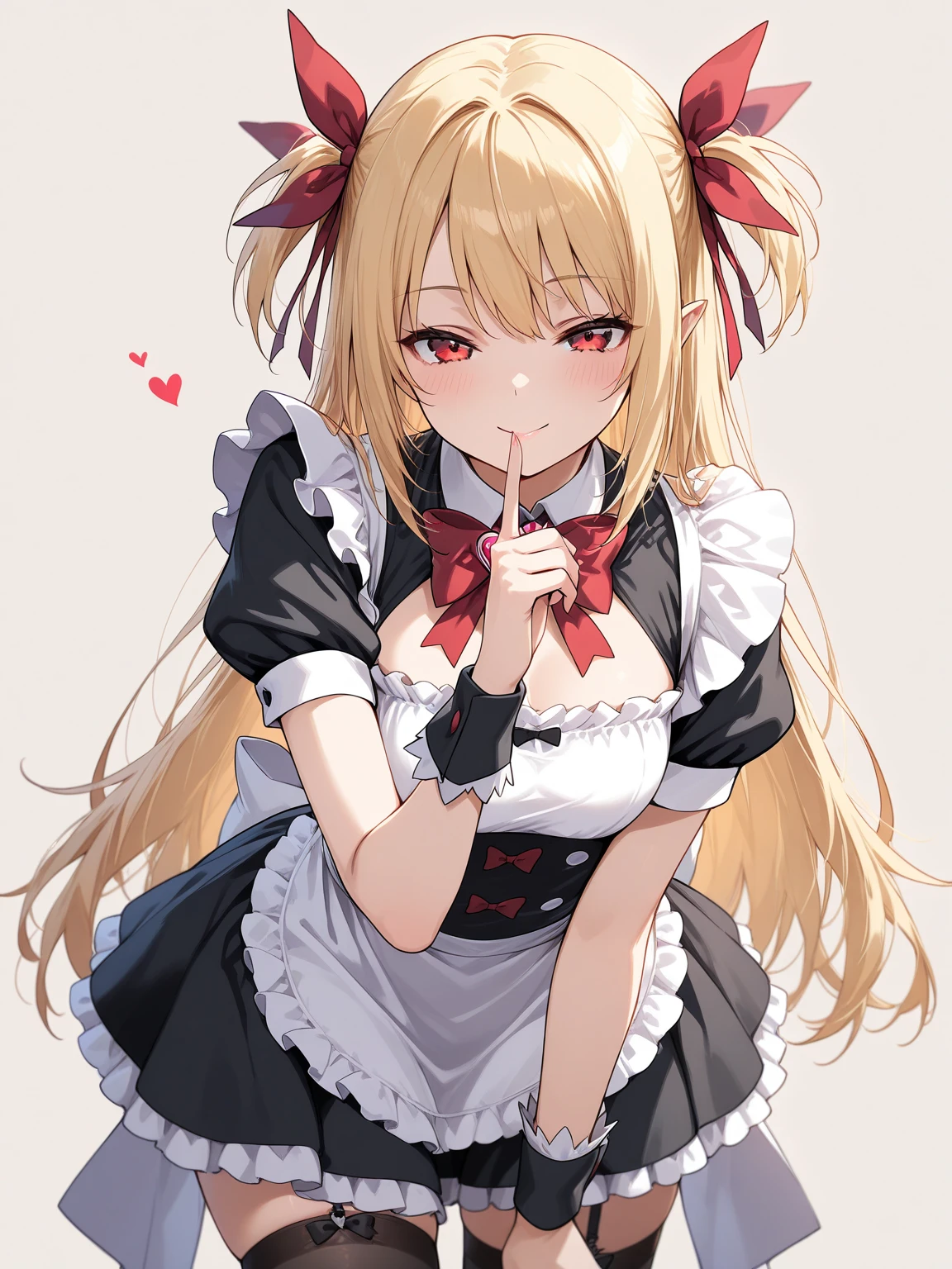 score_9, score_8_up, score_7_up,sauce_anime,highest quality,masterpiece,highest quality,masterpiece,
1 Girl、
(Simple Background:1.2)、(Maid、Maid頭飾り、apron、Long sleeve:1.3)、smile、
Condom wrapper、Condom in mouth、
chstnshkg、Red eyes、short hair、Hair Ribbon、
Huge breasts、
While looking at the viewer、