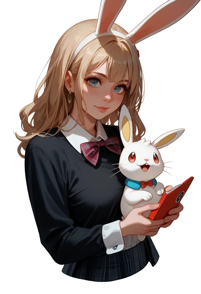 Holding Pokémon in the form of a bunny