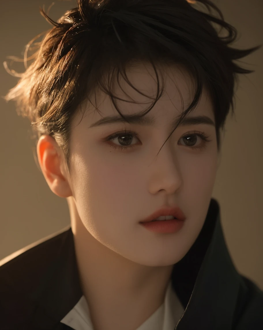 full body view, a young handsome man, beautiful detailed eyes, beautiful detailed lips, extremely detailed eyes and face, long eyelashes, detailed portrait, realistic, photorealistic, photo-realistic:1.37, 8k, masterpiece:1.2, ultra-detailed, sharp focus, vivid colors, studio lighting, professional, ((Jungkook)), K-pop idol, handsome, attractive, charming, charismatic, youthful, radiant skin, glowing skin, warm lighting, dynamic pose, confident expression