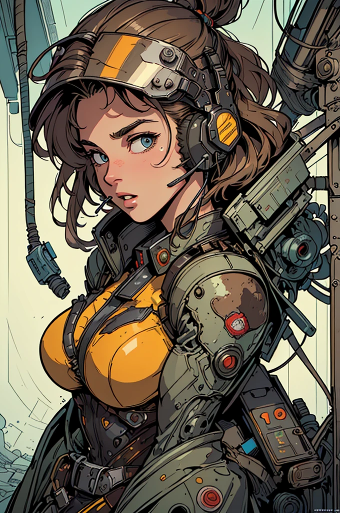 rocket ranger, leather clothing, patchwork jetpack