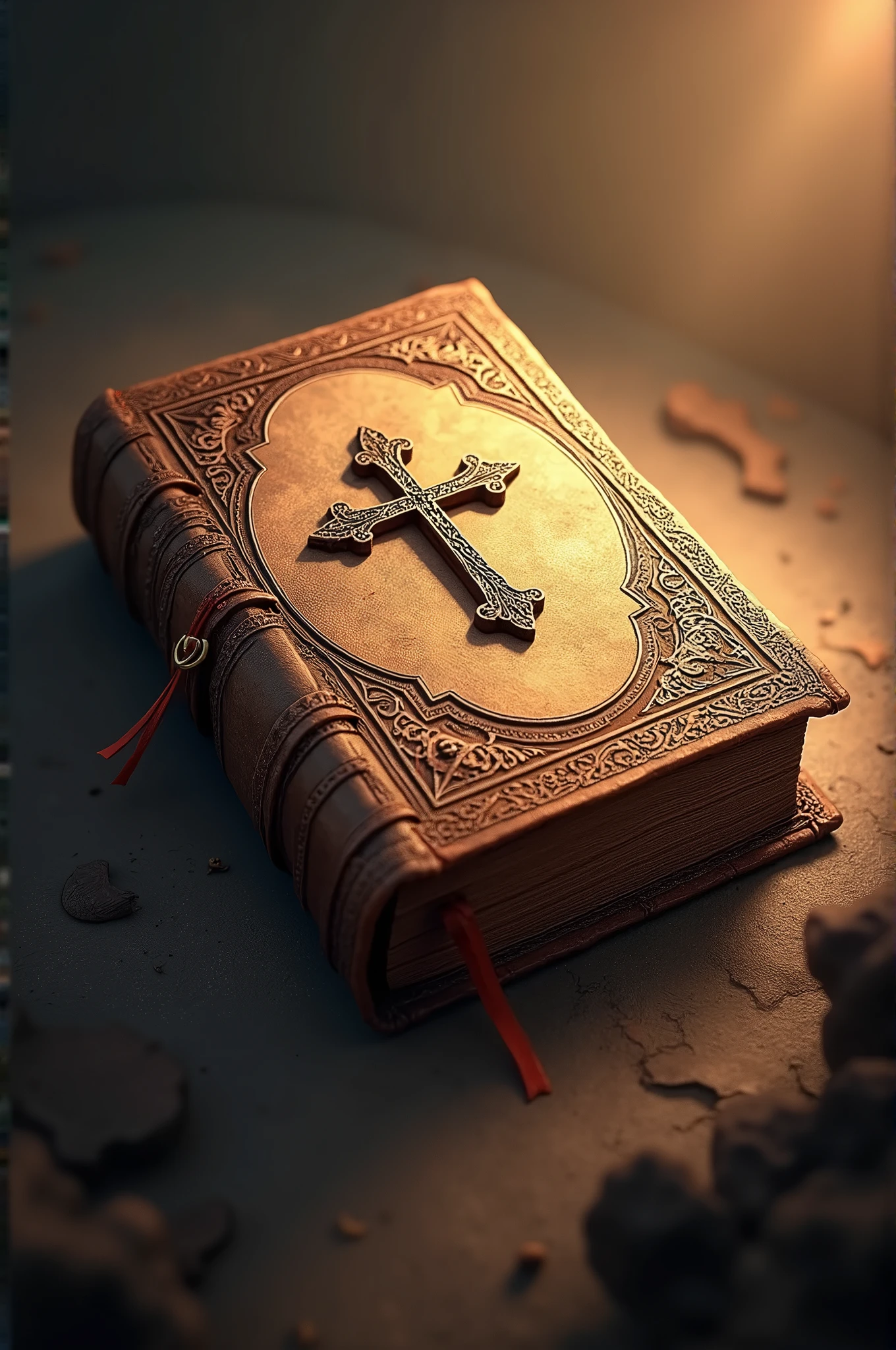 a cartoon Bible with a cross on top of it, Bible illustration, Bible, para isso, imagem vazada, sagrado, fundo da igreja, biblical image, the binding of isaque, PNG descompactado, biblical art style, high resolution, cristandade, livro de arte antigo, fundo da igreja!, binding of isaque, codex, muito estilizado, religion, Christian saint, high resolution