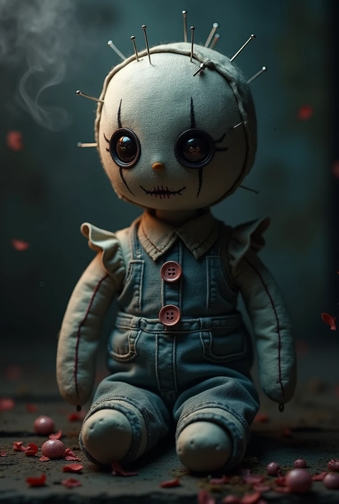 (knitted toy voodoo doll:1.7), (voodoo doll sitting on windowsill with blanket:1.4), (Clothing: cozy pajamas:1.0), (Accessories: soft blanket, cup of tea:1.1), (background: warm and cozy room in the evening with heavy rain outside the window:1.2), best quality, masterpiece, detailed soft oil painting, detailed background, dramatic cinematic lighting, soft edge lighting, professional, dramatic lighting, hard edge lighting, ultra quality, 4k,masterpiece, best quality, 8k, ultra highres, highres, extremely detailed