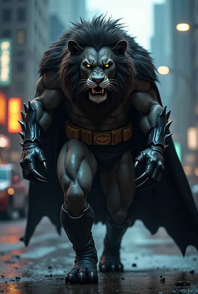 Fursuit werewolf male muscular 
