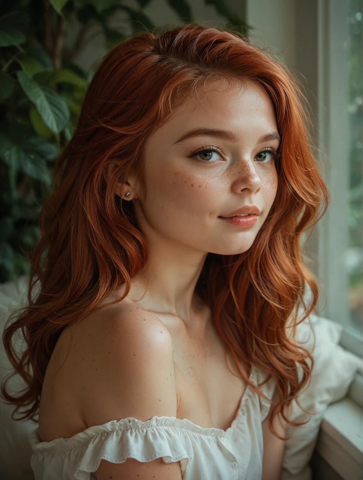 Cute **********************-************************* redhead freckled sister