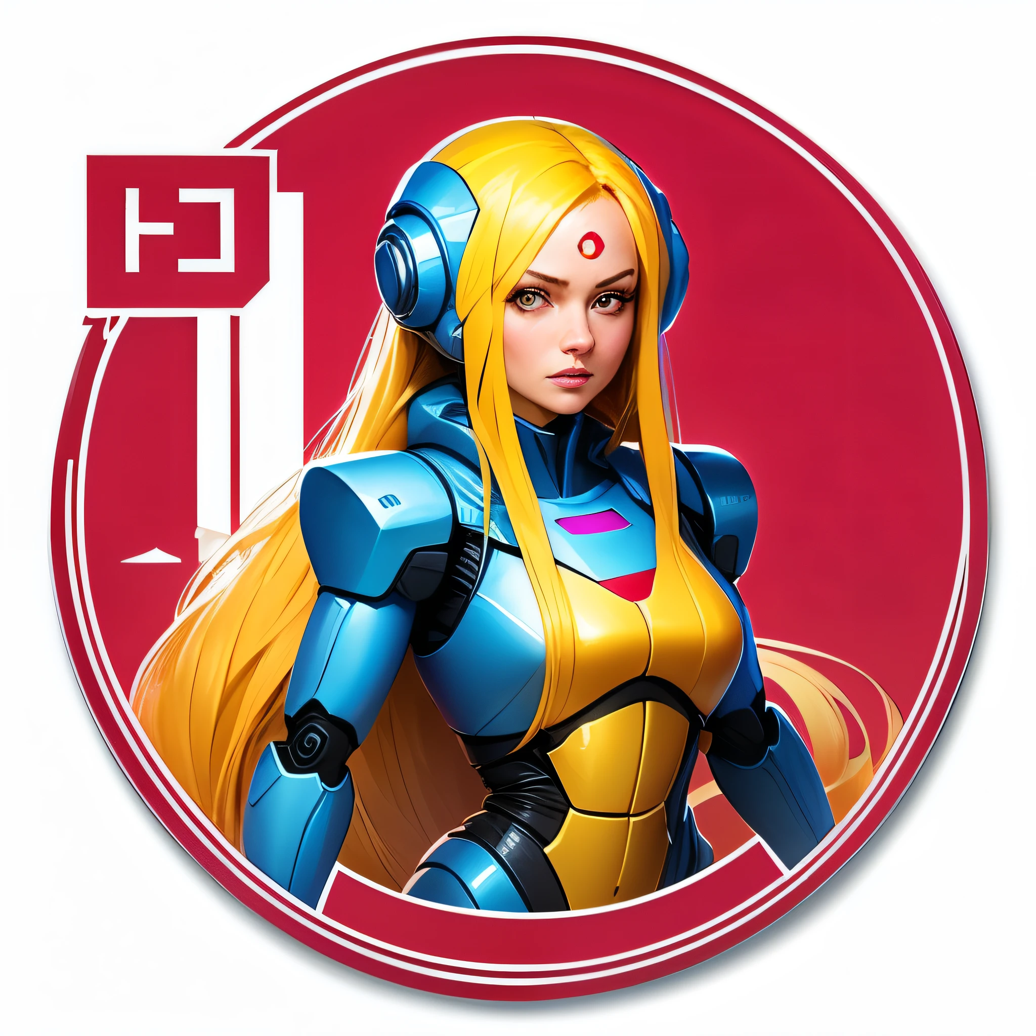 "nina" in a futuristic symbol font, 