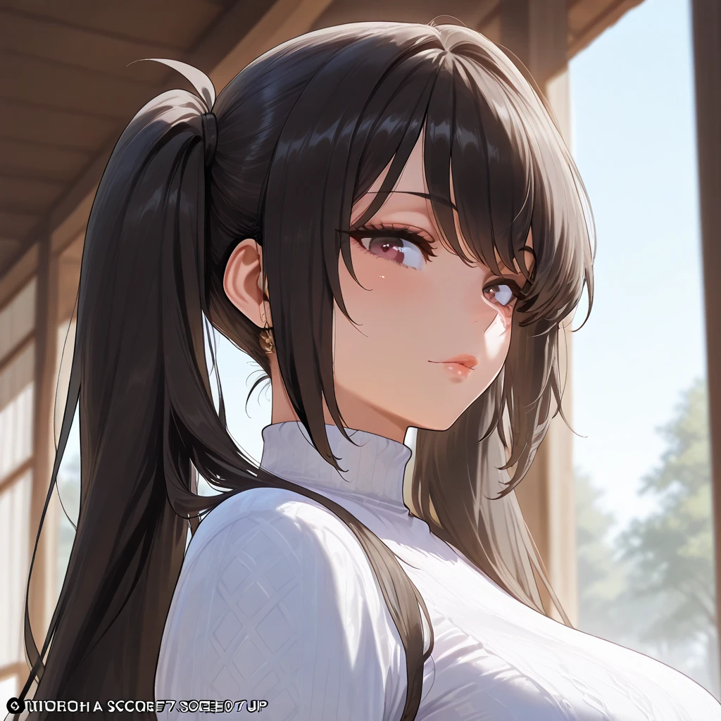 MILF woman haircut twins tail portrait.rating_all, score_10, score_8_up,score_7_up,twintails,very long hair,masterpiece,incredible quality,best quality,ultra detailed,8K. from the front looking at the viewer,amazing quality,ultra-detailed