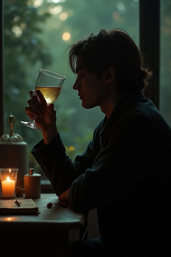 1boy、Photo Quality、Cute handsome man、Mash Hair、Japanese male, 、Completely naked、Full nudity、erection、Huge penis、Highest quality、Realistic、beautiful、Lots of bottled beer、bottle wine、Surrounded by whiskey bottles、Inside the apartment、Candle flame