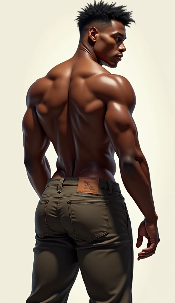 Correct these right sides of the underwear, make the left sides similar to the right sides of each man's underwear