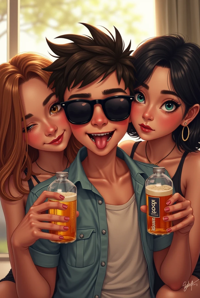 Senhor Madruga comemorando 25 mil amigos