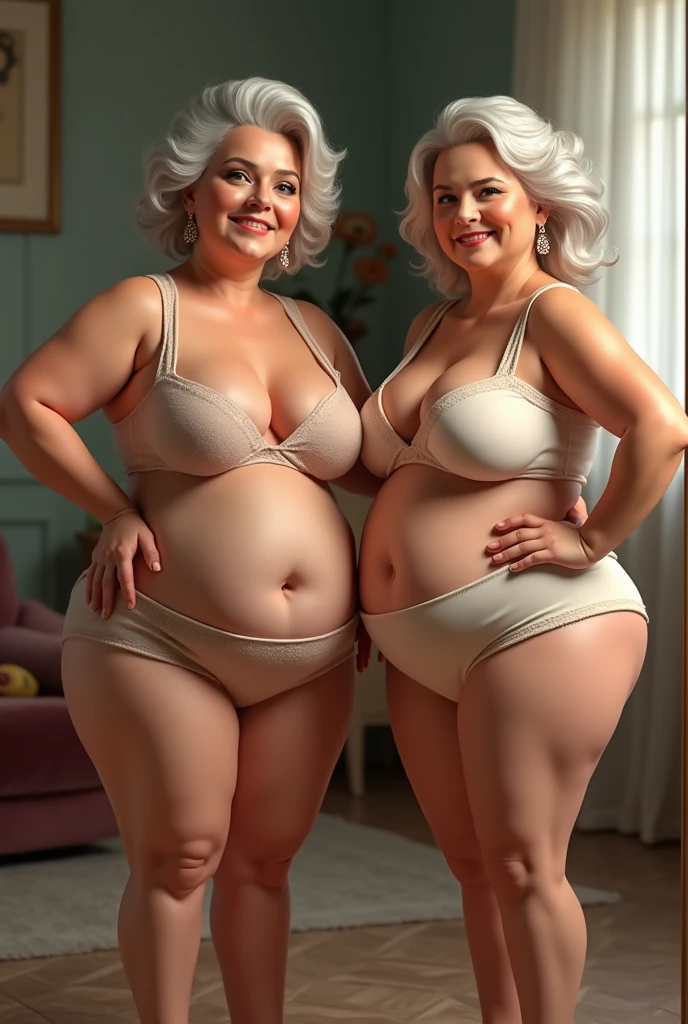 Enormous booty granny wearing bikini in kitchen showing off booty for viewer ,full body , very large bosum ,very large cheeks,very large thighs, very wide hips,largest haunches ever