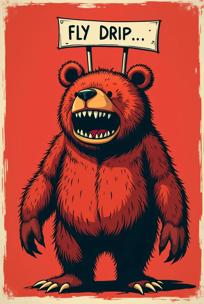 Bad Teddy bear,Skull face,cartoon,black Background, sunglasses,bloody Red
Outlines