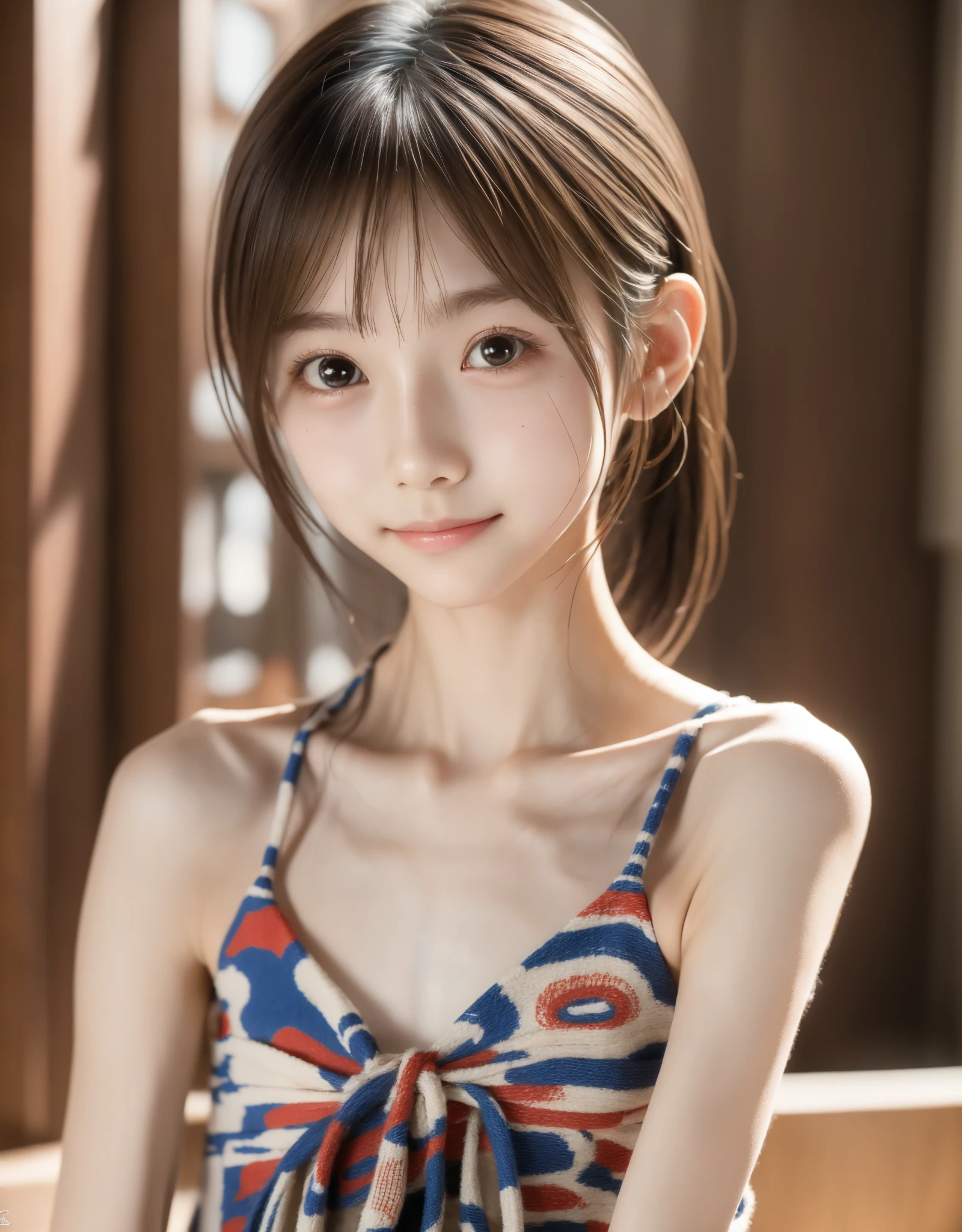  Japanese,Yukata,linky, little,underweight,Thin arms, cute girl,masterpiece, Details,4K,8k,16k