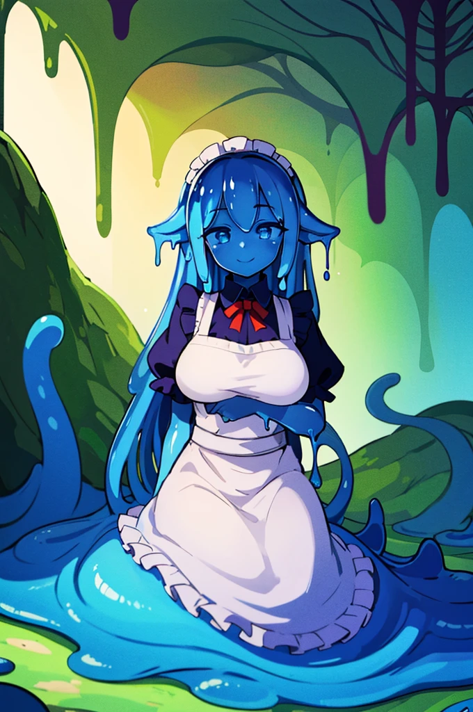 one person, a little demi-human girl, Baby Face, Short limbs、Dwarf ears, (Green Skin), naked、Pussy、Anal、Nipples、goggles、gloves、leggings、Very detailed, ((masterpiece, Highest quality;1.3)) , Crying and screaming、Embarrassed face、Lying down、Leg spread、Reaching an orgasm、Countless tentacles、A tentacle is entering into her vagina、tentacles fucking the girl ,semen、Squirting、 having sex, In a dark cave
