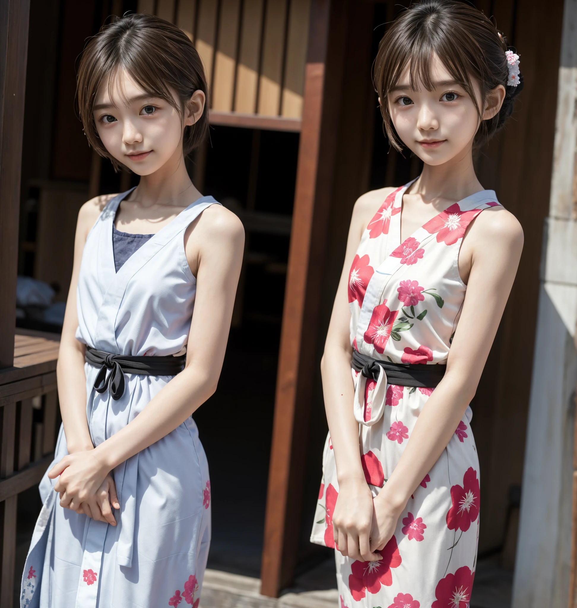  Japanese,Yukata,linky, little,underweight,Thin arms, cute girl,masterpiece, Details,4K,8k,16k