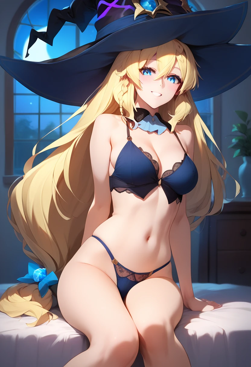 (masterpiece:1.2), best quality, high resolution, unity 8k wallpaper, (illustration:0.8), (beautiful detailed eyes:1.6), extremely detailed face, perfect lighting, extremely detailed CG, (perfect hands, perfect anatomy), darkmagiciangirl, dark magician girl, blonde hair, choker, (green eyes:1.5), long hair, bare shoulders, blue footwear, blush, blush stickers, cleavage, collarbone, duel monster, hat, off shoulder, pentacle, (wizard hat:1.2), (blue clothes:1.5), frown, furrowed brow, disdain, contempt, disgust, standing, (open stance:1.2), (bra lift:1.3), Nipple, cowboy shot, (pantyshot:1.2), crotch focus, (from below:1.1), (looking down:1.1), (nsfw:1.2), (nipple slip from clothes:1.2), open clothes, (breasts out:1.2), (nipples:1.2), outdoors, city, panties,