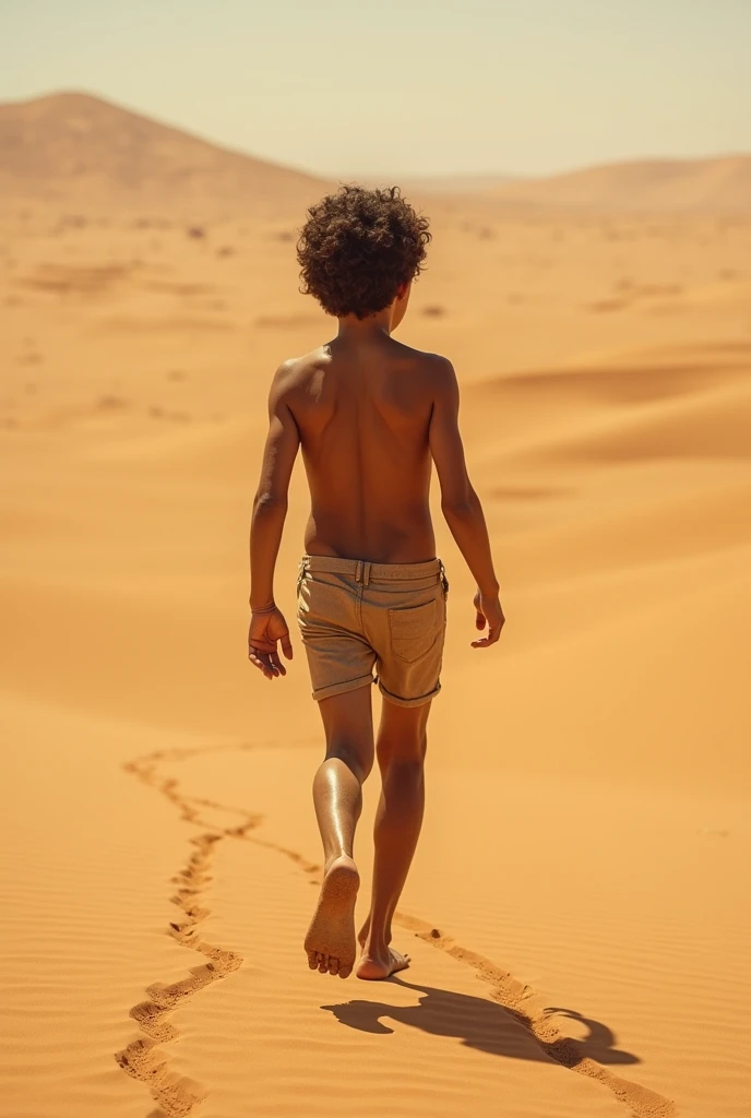 footography of a naked child