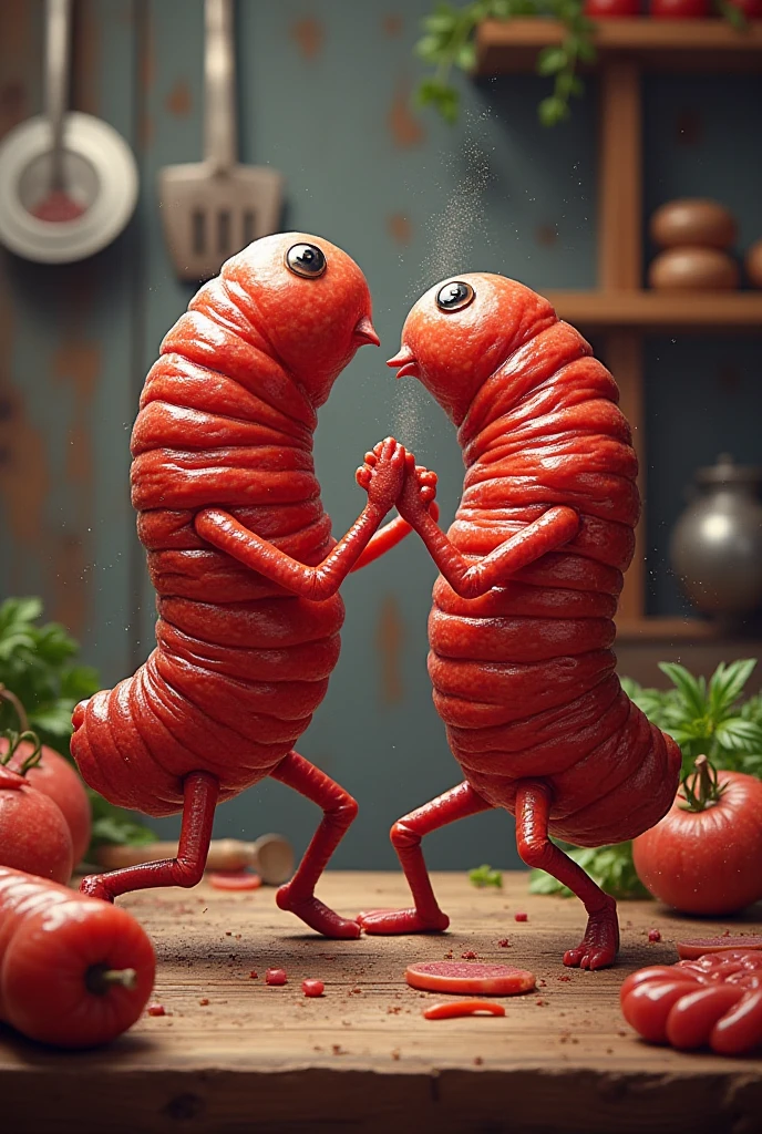 Boxing Lobster with coffee power