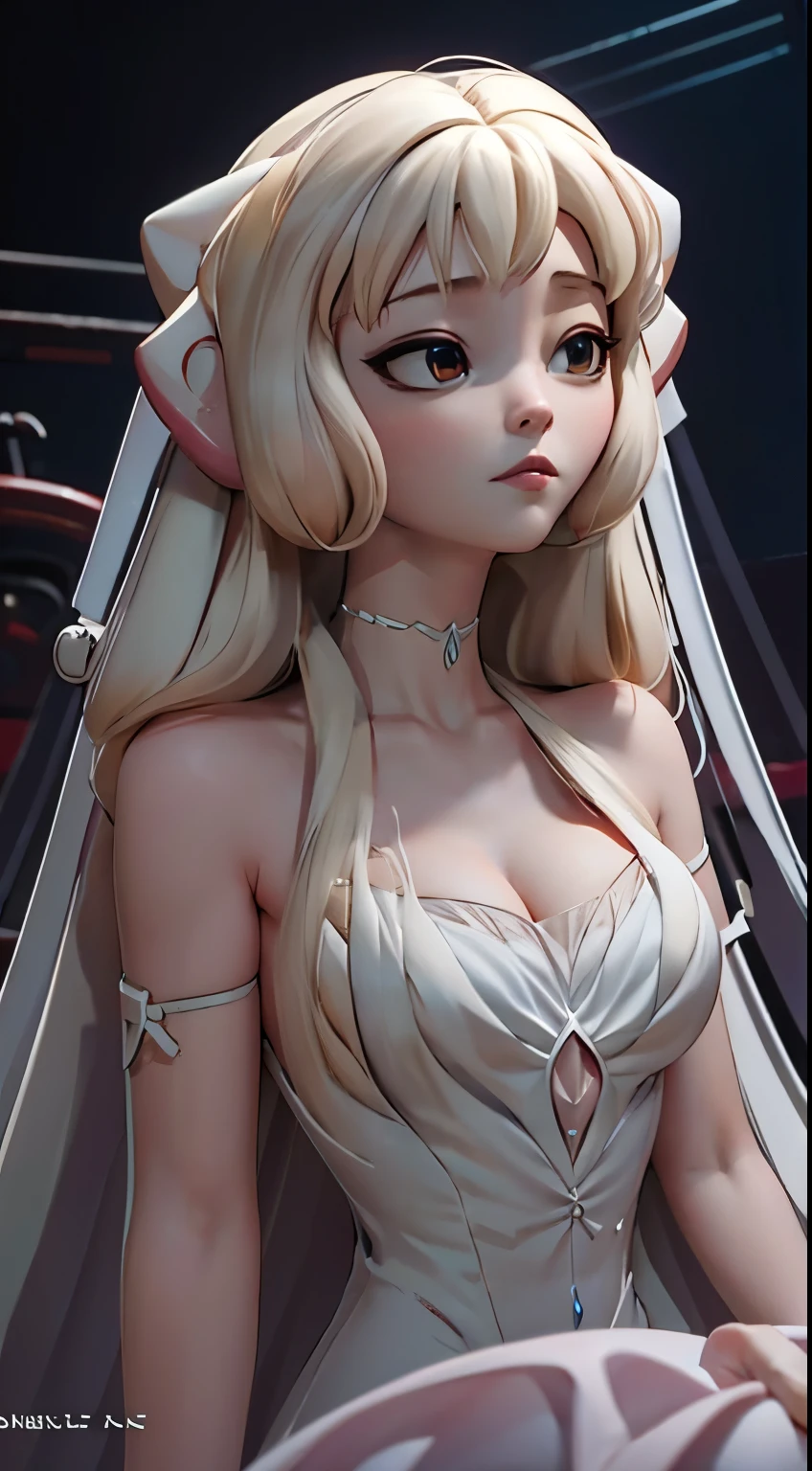 Chobits is very hot. busty. cutout. production
