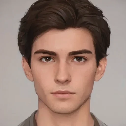     There is a man      (  young and anorexic   )    20 years ,      with short hair and suit      , asistente hiper          realistic          , sujeto hiper          realistic          , Chico anime        realistic          ,          anime style realism          , estilo de arte anime          realistic          , estilo de arte de anime          realistic          , Estilo anime 3D          realistic          ,          Portrait of an anime boy  ,          artwork in the style of Guweiz        ,         Detailed                  Portrait of an anime boy  ,   incredible anime face portrait   . model,       of Irish origin   (  beautiful) y Anglo-American  ( beautiful, ),    I just saw the spectator          ,        retrato(          realistic          :1.4), (:1.0), hazel eyes  ,        eyes ( perfect girl , Serious) ,      eyes (perfect,Serious),eyelash( perfect girl ),shirt, eyebrows (perfect),  dyed hair (brown ),   perfect hair ,   straight hair         (perfect), ( secretario   professional ), hairstyle type      (deshilachado ),   oval and elongated face   , square face ,     triangular chin     , thin face,      slim build     , (        Detailed        , ultra ,,-        Detailed        , high         Detailed        , ultra          realistic          8K CG,        obra de arte  perfect girl  , lyrical), wooden table , flores, Internal,              expression(carefree, Serious) ,         no earning, film, bokeh,   professional, 4k,          Dynamic and highly detailed lighting        , fotor          realistic          , 8K, raw, rico,      intricate details  