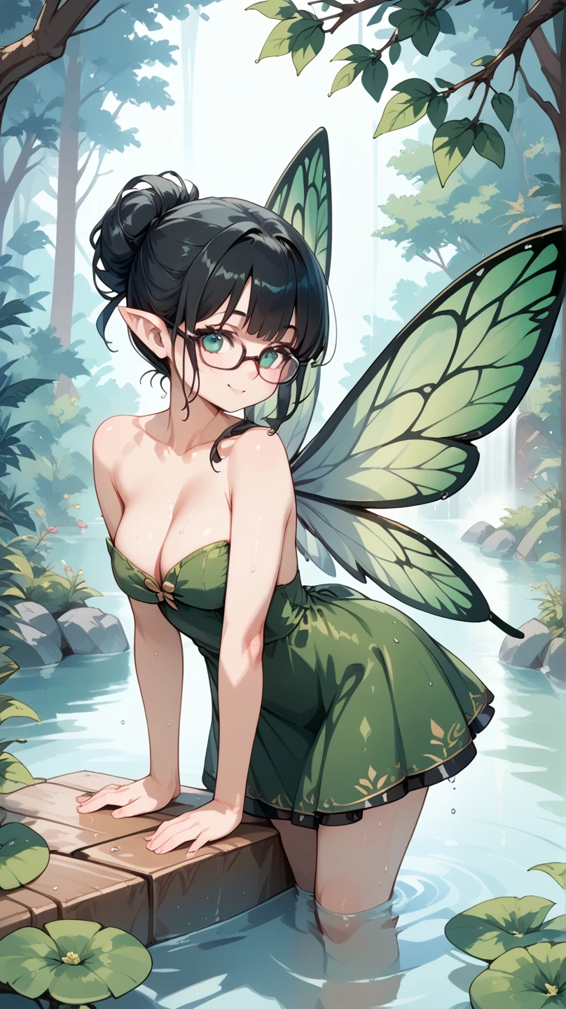 masterpiece, best quality,1girl,young girl,brown eyes,burn hair,sleepy _face,shiny skin,(nice leg line:1.3),thin waist,huge breasts,
BREAK
Faerie enchantress, Wings, Wand, Garden, Charm casting, Pixie dust, Herbology
BREAK
around crowd:1.1,depth of field,looking at viewer,wariza,from front,upper body