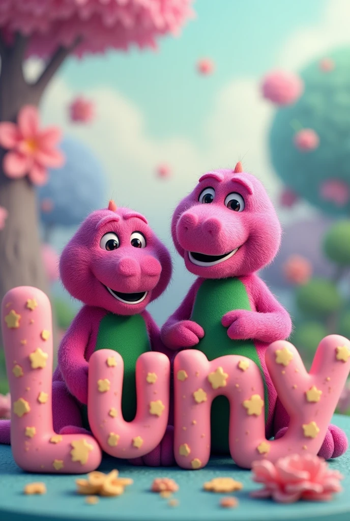 a close up of a purple dinosaur mascot with a green shirt, barney the dinosaur, barney the purple dinosaur, retired barney, full body mascot, barney and friends, plush mascot, claymation character, as a claymation character, pink iconic character, purple body, grimace, toonix character, full body with costume, lumpy skin, cereal mascot