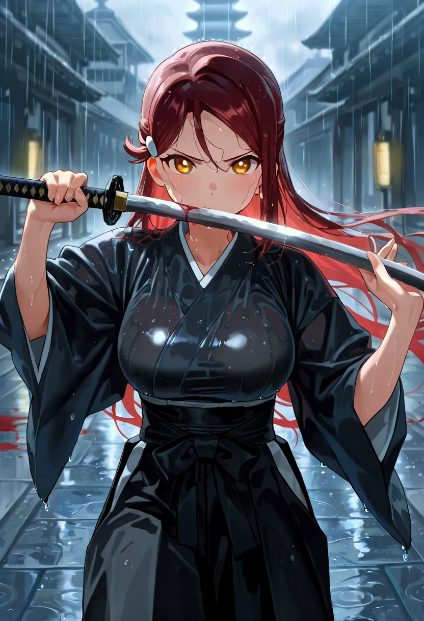 Create a female character like Hakari from Jujutsu Kaisen 