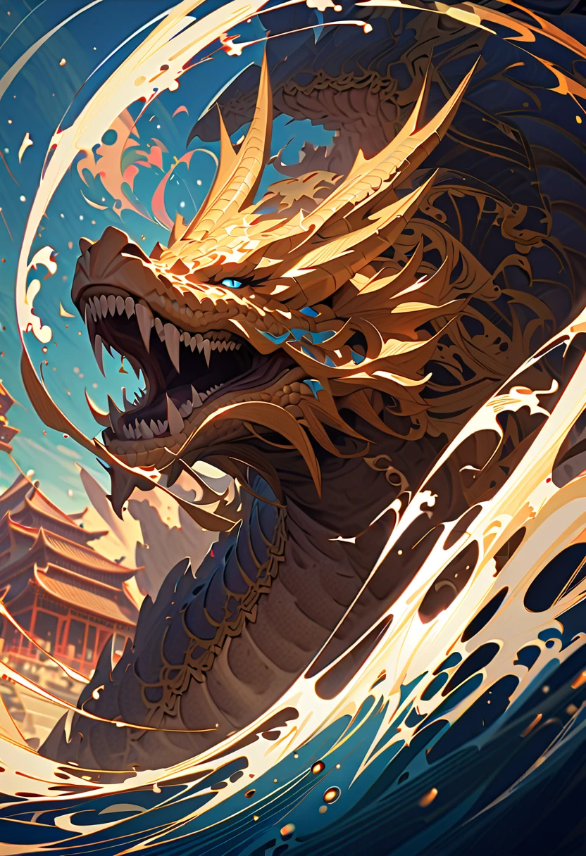 simple background,gm_thicklines,chineseDragon,<lora:GMThickLines:1>, <lora:chineseDragonChinese_v20:0.2>