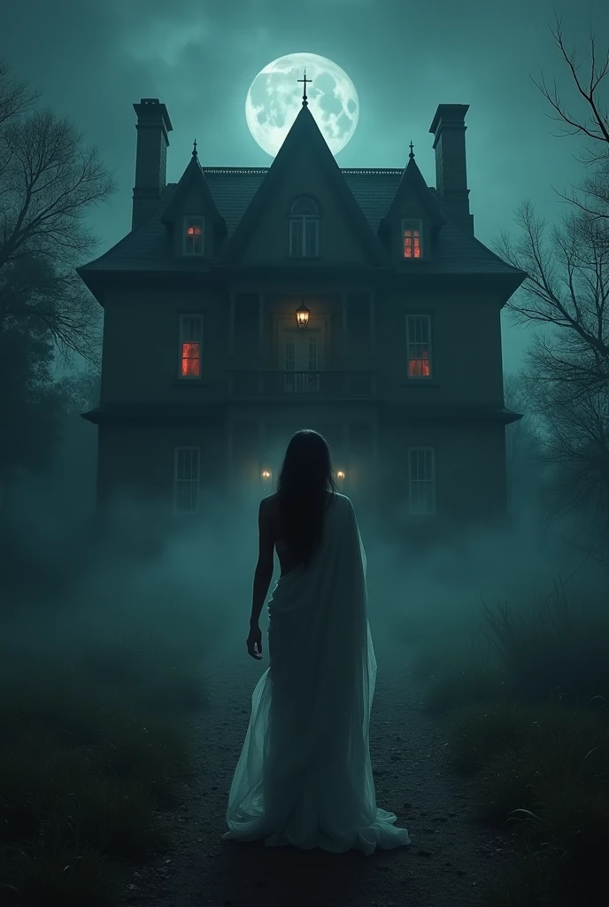 Haunted Bride: In the middle of a dense forest on the western edge of the village stood an old mansion known as "Widow Mansion." Rumors of a terrifying bride haunted the villagers, who claimed to hear her sobs on every new moon night, seeking revenge for her husband's death.

