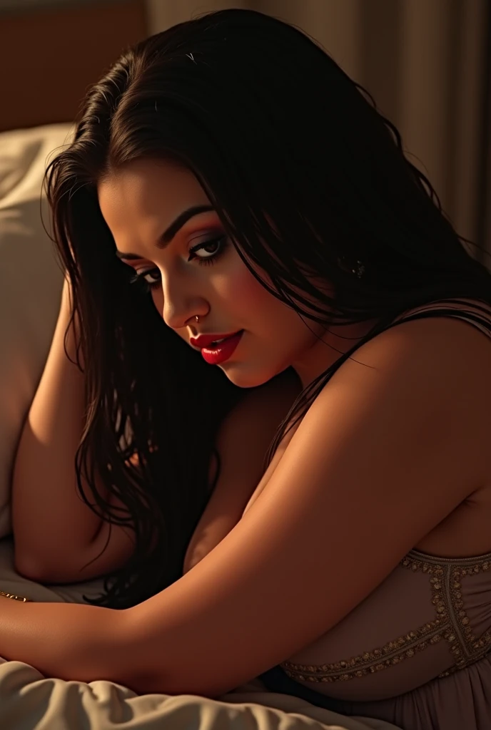 ((A aroused fertile feminine super-hot nympho vixen lusty romantic hot sexy heavenly toned bombshell sweaty waifu dick-hungry super-model Chizuru Mizuhara 2 perfect elite most caring woman posing for photoshoot with perfect voluptuous meaty-brawny-Carneous-fleshy-beefy toned body figure, extreme tight firm firm firm accurately rounded 34DDD sized erected silicon breasts, covered erected nipples, erotic expressions on face, red lips, and pony-tail healthy black hair, no cleavage bubble round butts, voluptuous thighs, perfect proportionate body, oiled body)), ((wearing an unwrinkled smooth extreme skintight turtleneck velour-velvety vanta black ultra thick ribbed full body sweater with bdsm roap and an extreme super skintight plush sumptuously velour luxuriously soft ribbed Winter Warm Thermal velvet Fleece Lined Women Leggings)), ((**standing in bdsm room and smiling, facing viewer and looking into his eyes, high quality, detailed face portrait, photorealistic, 8k, masterpiece vivid colors, warm lighting, intricate details, hentai, waifu, show full body view**))((low angle shot captured by IMAX camera)),