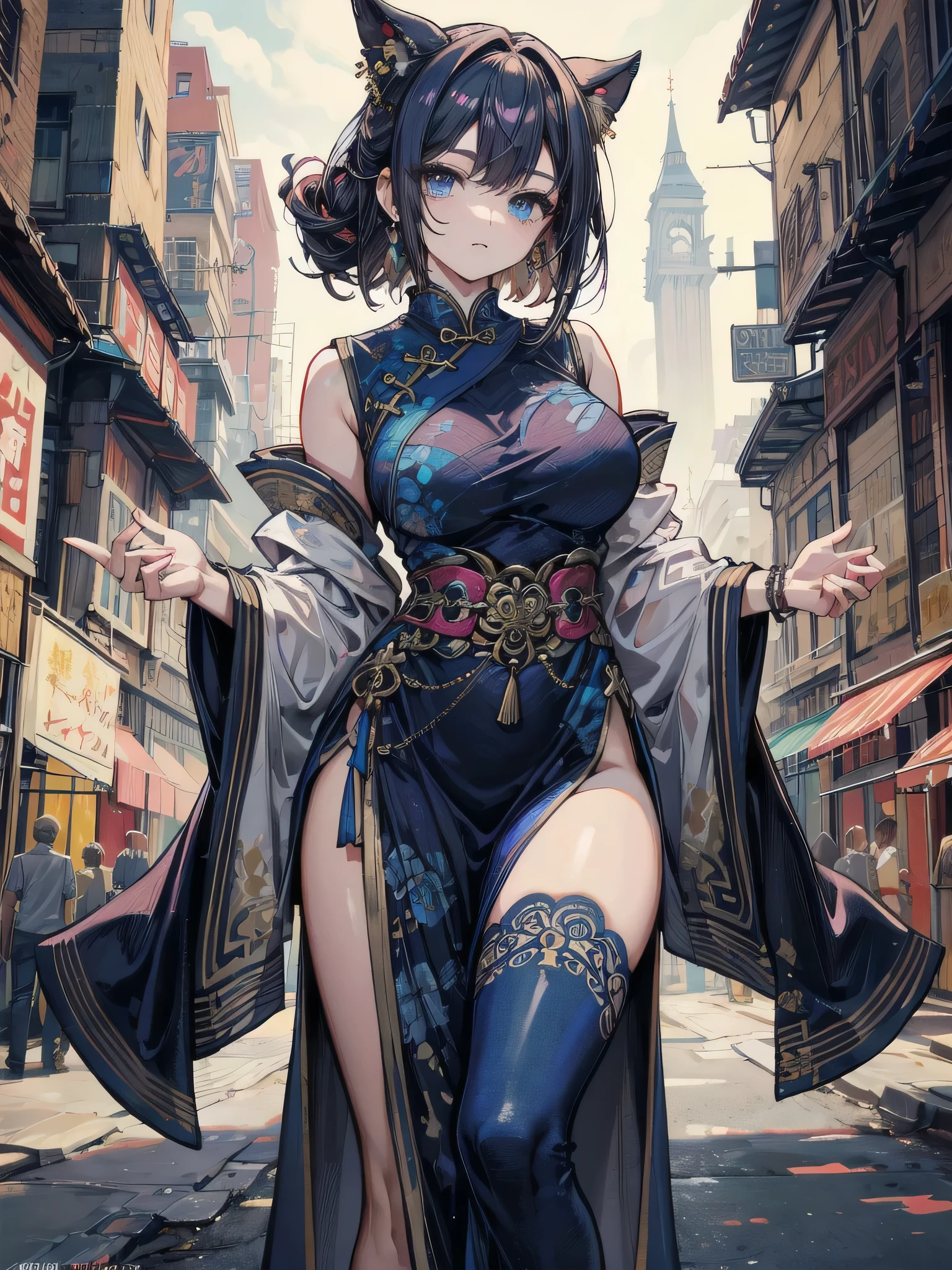(Absurd, High quality, super detailed, Carefully hand-painted) femele, mature sexy attractive, indian sheer dress and lace lingerie, Dynamic Pose, (wide hips), (Detailed), (Detailed lips), (Detailed eyes), (Detailed face), (Curve), depth of fields, Soft lighting, masutepiece, Best Quality, with an intricate, particles effect, Ray tracing, Tone Mapping, Highly detailed, Concept art, Smooth, Sharp Focus, Dramatic Lighting, Highly detailed artwork, movie,