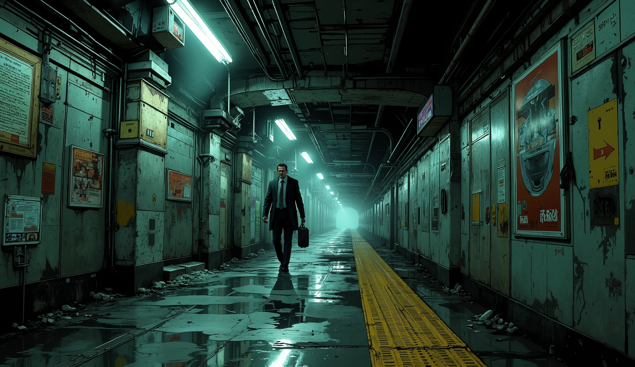  Endless Surreal Hallways,  Psychedelic Art , An endless hallway,  Fractal Art ,  Psychedelic Art , transformer,  very detailed, masterpiece, 8k,  super real, Dark moody lighting,  creepy vibe,  Restless ,  Strange Geometric Patterns ,  Abstract Patterns ,  bright color, Surreal elements, Distorted Perspectives , Twisted Reality ,  dreamy,  Restless ,  intriguing ,  fascinating