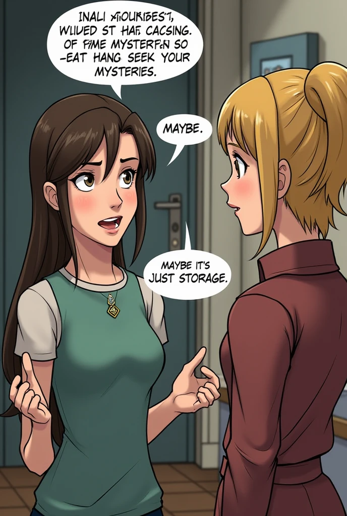 1woman,1man, hetero, smallpenis, ,grabbing another's hand,(2heads), conjoined dicephalus,perfect detailed eyes ,, brown hair, blonde